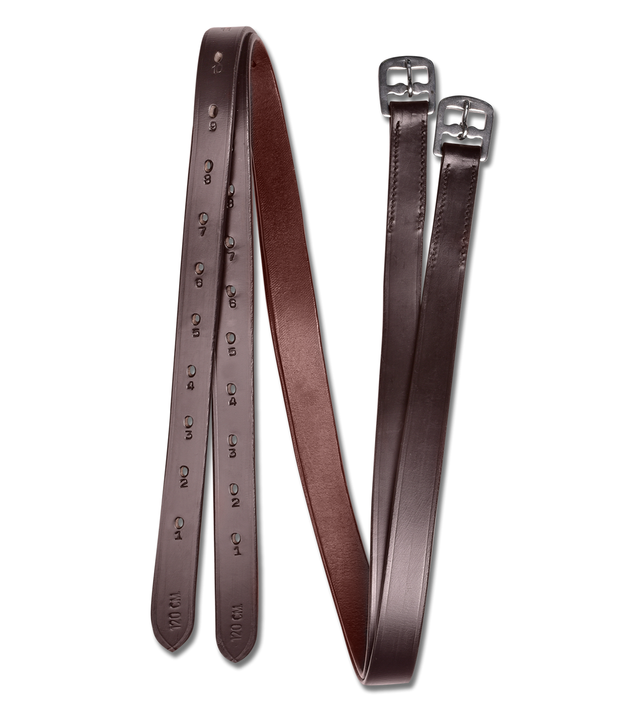 STAR Economic 22mm Stirrup Leathers #colour_brown