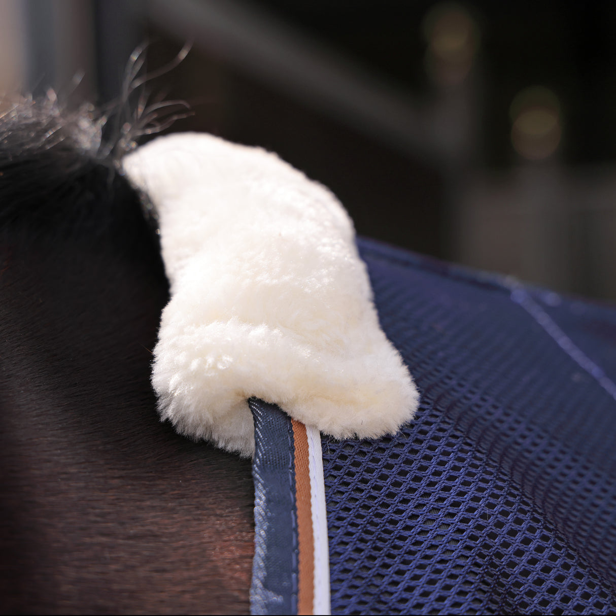 Shires Tempest Original Mesh Cooler Rug #colour_navy