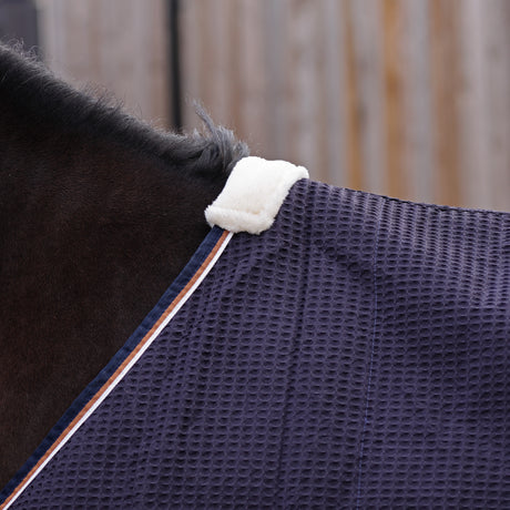 Shires  Tempest Original Waffle Rug #colour_navy