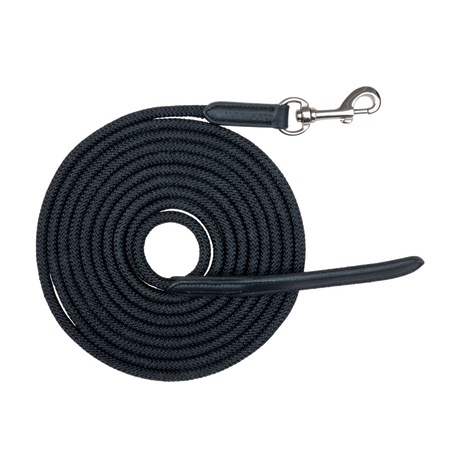 Waldhausen Fine Ground Work Rope With Carabiner #colour_black