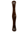 Waldhausen X-Line Leather Short Girth with Ring #colour_brown