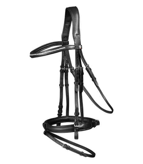 Waldhausen X-Line Bridle Supersoft Glam #colour_black