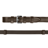 Waldhausen Rubber Reins with Loops #colour_brown