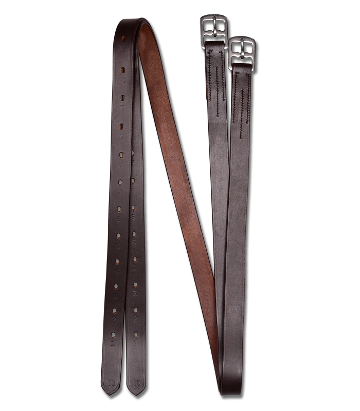 Waldhausen X-Line 22mm Stirrup Leathers #colour_brown