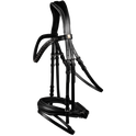 Waldhausen S-Line Patent Blackshine Bridle #colour_black