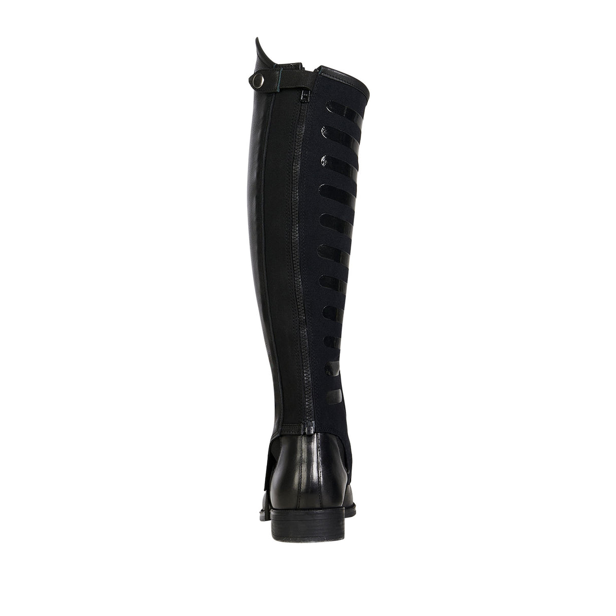 Equestro Unisex Gaiters With Silicone Inserts #colour_black