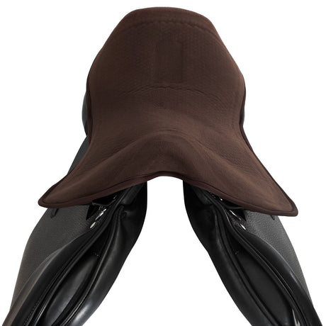Acavallo Pony Standard Seat Saver Jumping Classic Gel-In Dri-Lex #colour_brown