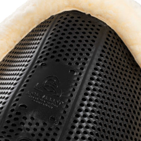 Acavallo Gel Ns-S Classic-S 1/2 Cut-Out Flat #colour_black-natural