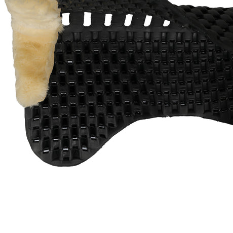 Acavallo Pad Piuma-FS Respira-FS Cut-Out Eva Front & Rear Riser #colour_natural