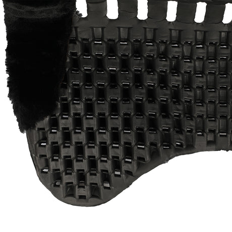 Acavallo Pad Piuma-FS Respira-FS Cut-Out Eva Front & Rear Riser #colour_black