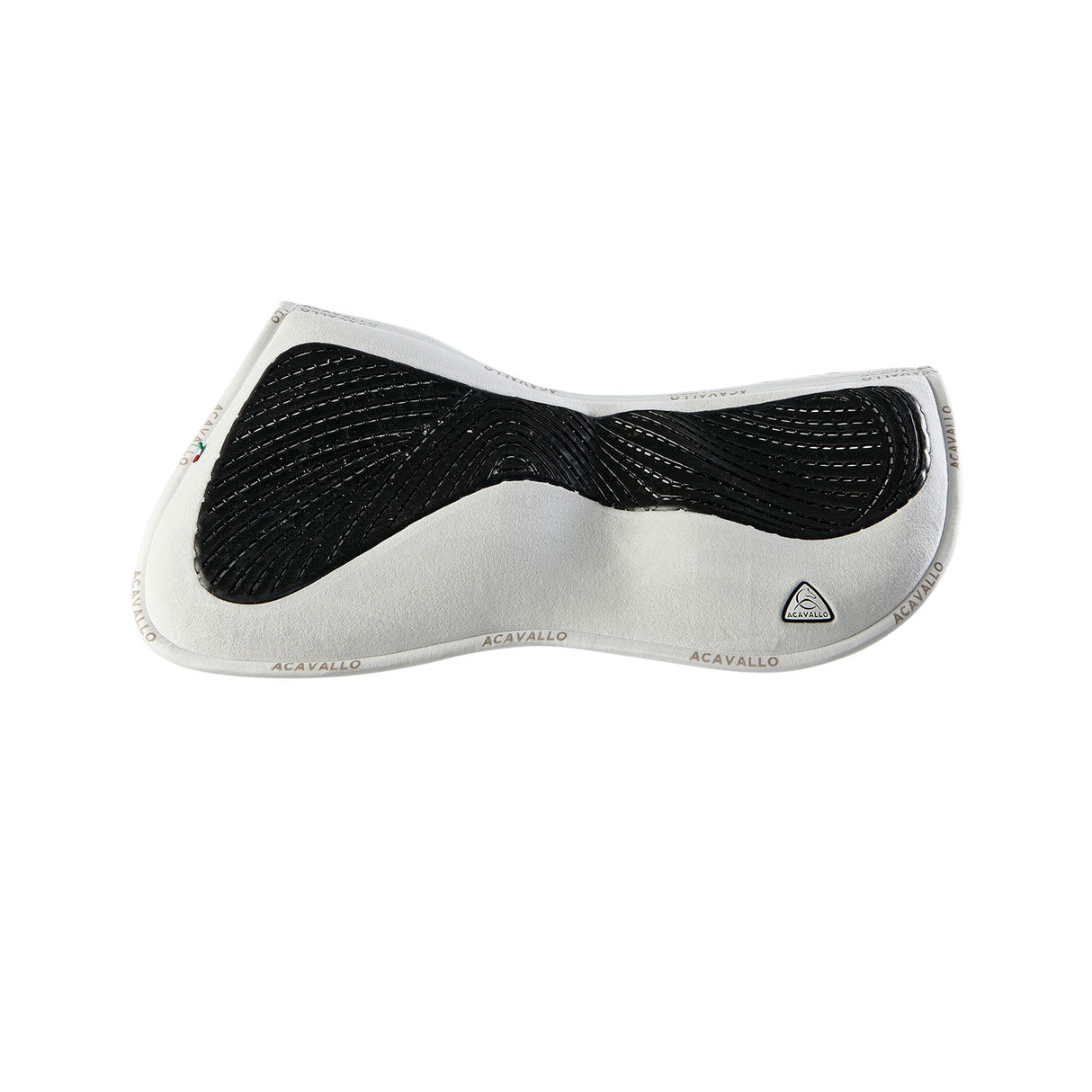 Acavallo Pad Mf Hps Cw-Cs Suede Gel Grip Flat #colour_white