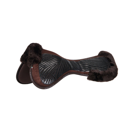 Acavallo Pad Mf-S Jccs-S Cw-Cs Suede Cut-Out Sheepskin Gel Grip Flat
#colour_brown-brown