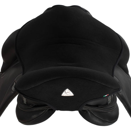 Acavallo Ortho-Coccyx Seat Saver Dressage Classic Gel-In Dri-Lex 20mm #colour_black