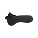 Acavallo Piuma Pad WFS Pocket Suede Front Riser #colour_black