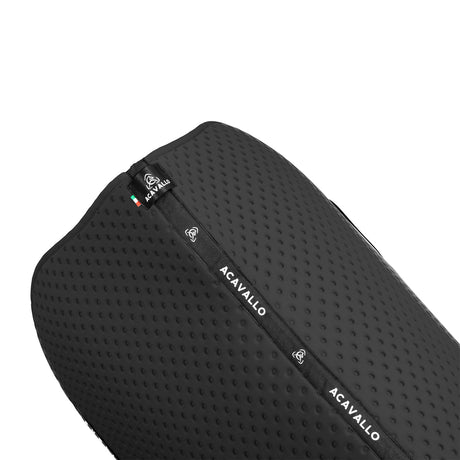 Acavallo Point Jumping Saddle Pad #colour_black