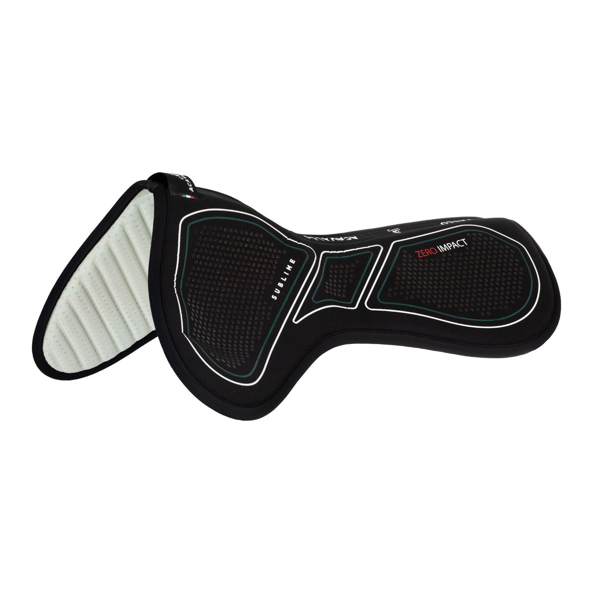 Acavallo Zero Impact Half Pad Back Riser #colour_black