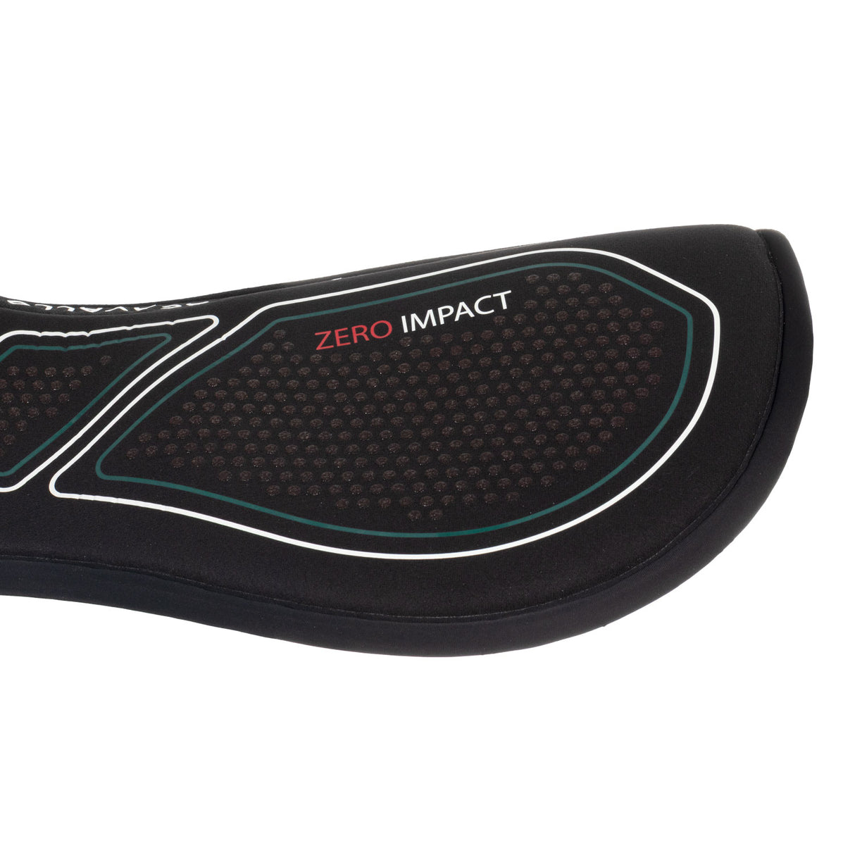 Acavallo Zero Impact Half Pad Back Riser #colour_black