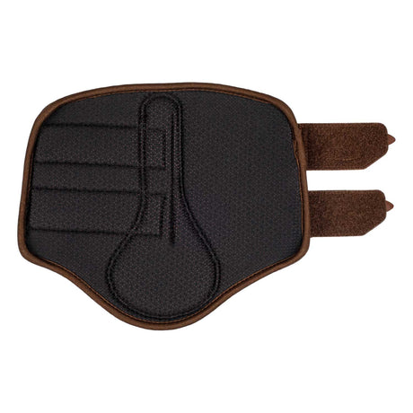 Acavallo Front Brushing Boots Perforated Neoprene #colour_brown