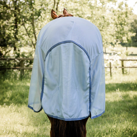 Horseware Ireland Amigo Bug Rug Fly Sheet #colour_heather-blue-blue-silver