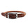 Ancol Heritage Latigo Round Leather Collar #colour_chestnut