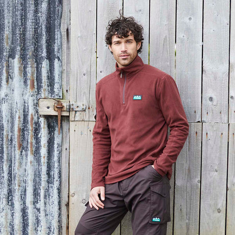 Men's Narvik Fleece - Oxblood