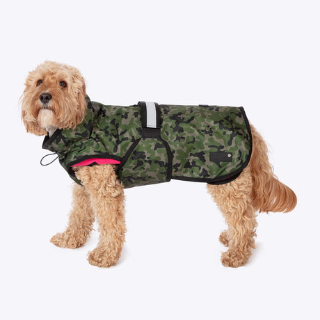 Danish Design 3-In-1 Dog Coat #colour_camo-pink