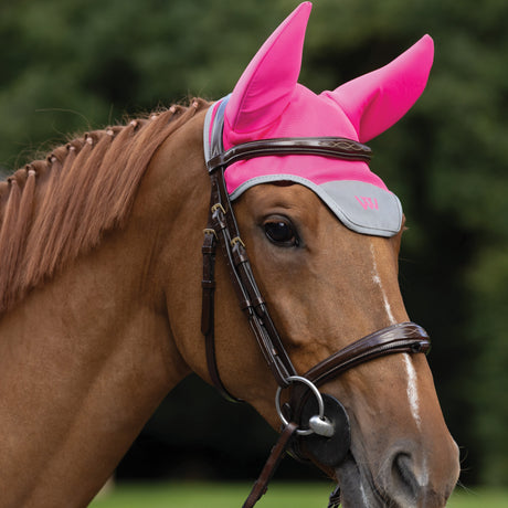 Woof Wear Hi Vis Noise Cancelling Fly Veil #colour_hi-vis-pink