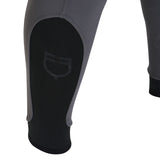 Equestro Men's Slim Fit Grip Breeches With Logo
