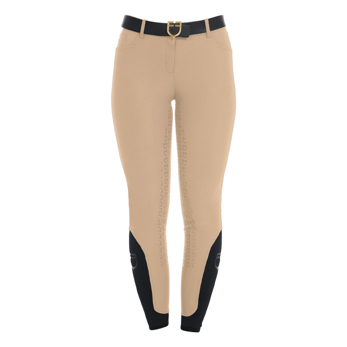 Equestro Women's Full Grip Slim Fit Breeches