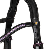 ANATOMIC LEATHER BRIDLE BLACK FITTING