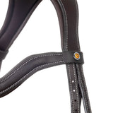 Soft leather stitched bridle