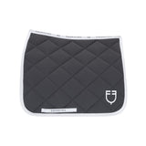 Dressage saddle pad with diamond quilting