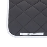 Dressage saddle pad with diamond quilting