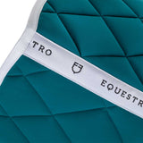 Dressage saddle pad with diamond quilting