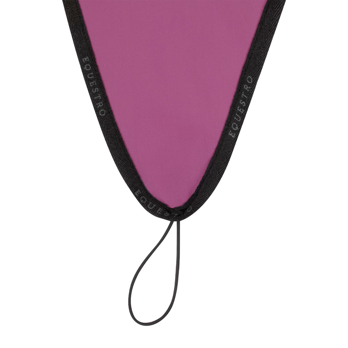 Fly veil in technical fabric with noseband attachment