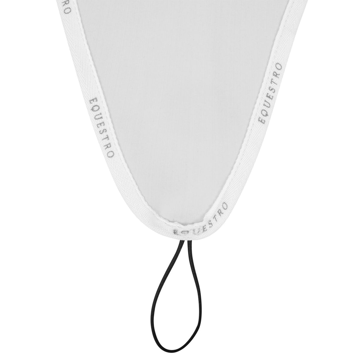 Fly veil in technical fabric with noseband attachment