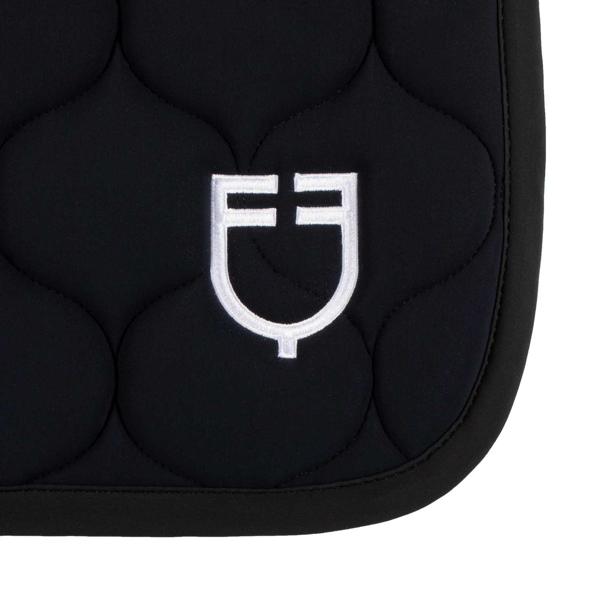 Equestro Jumping Saddle Pad With Onion Quilting