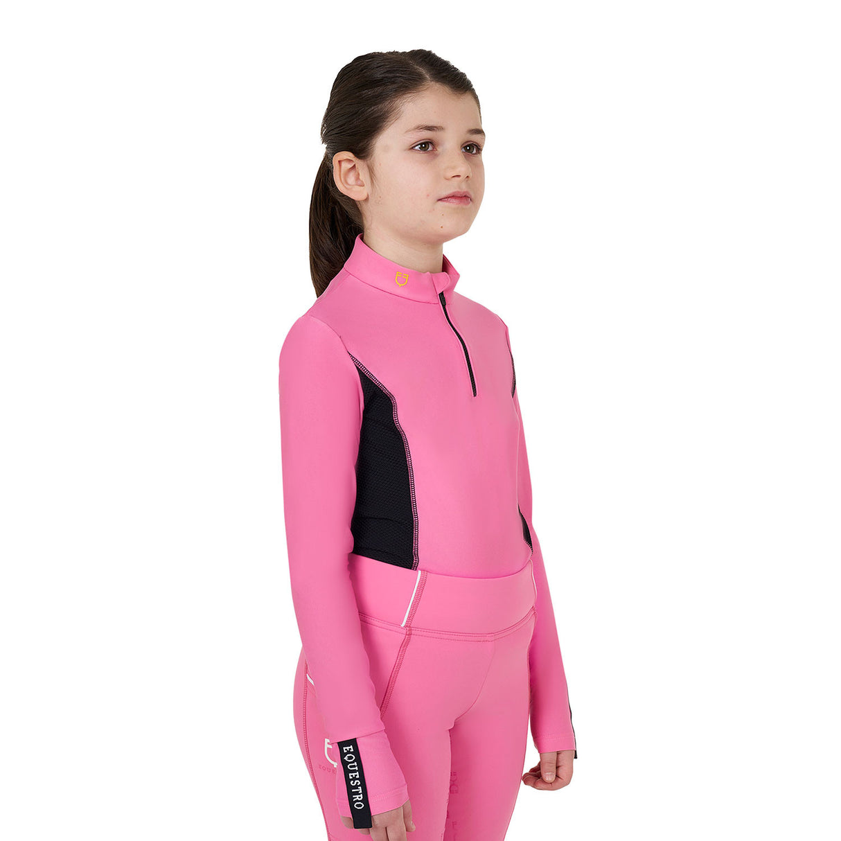 Girls' long-sleeved training base layer