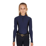 Girls' long-sleeved training base layer
