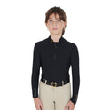 Girls' long-sleeved training base layer