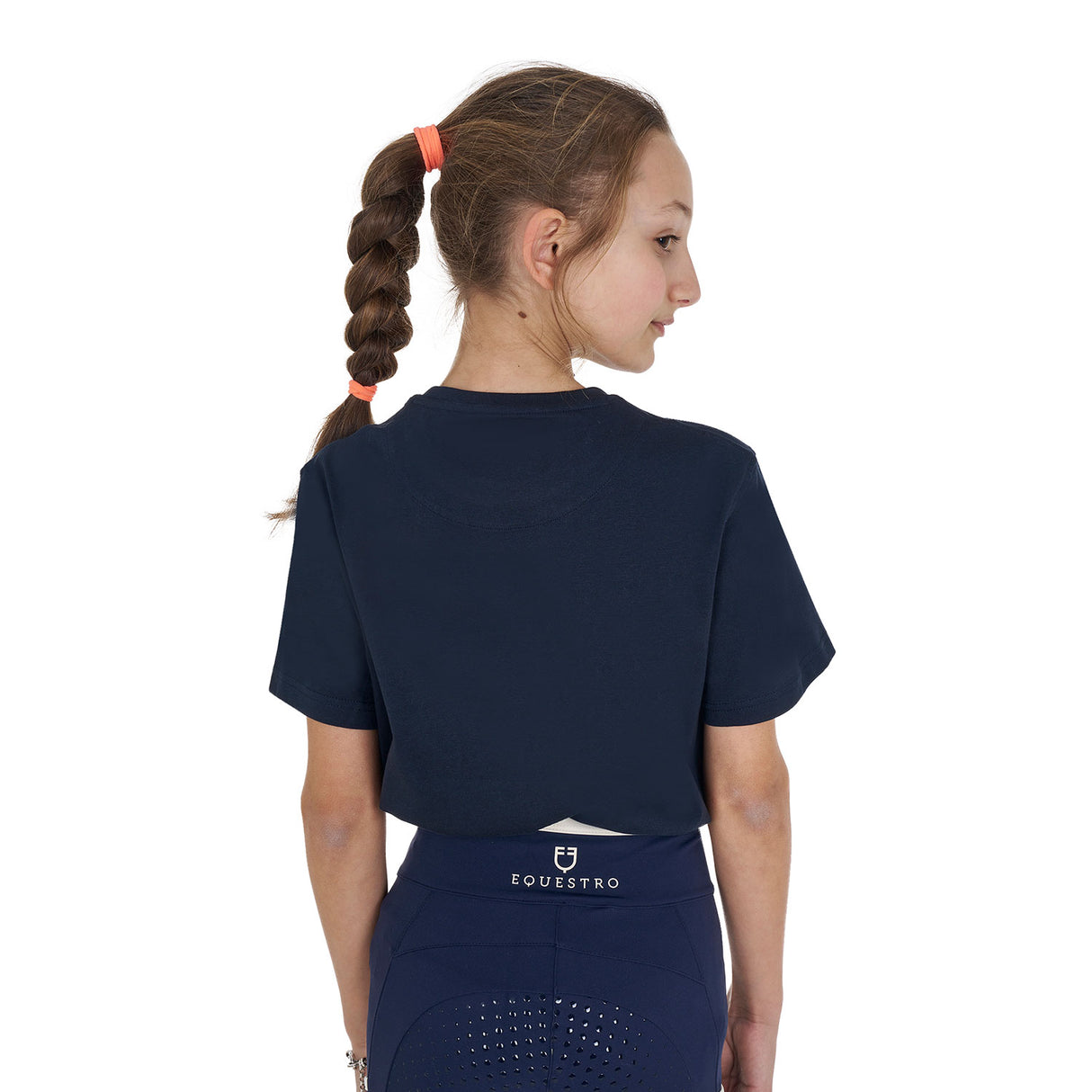 Equestro Girls' Wild Life Cotton T-Shirt With Print