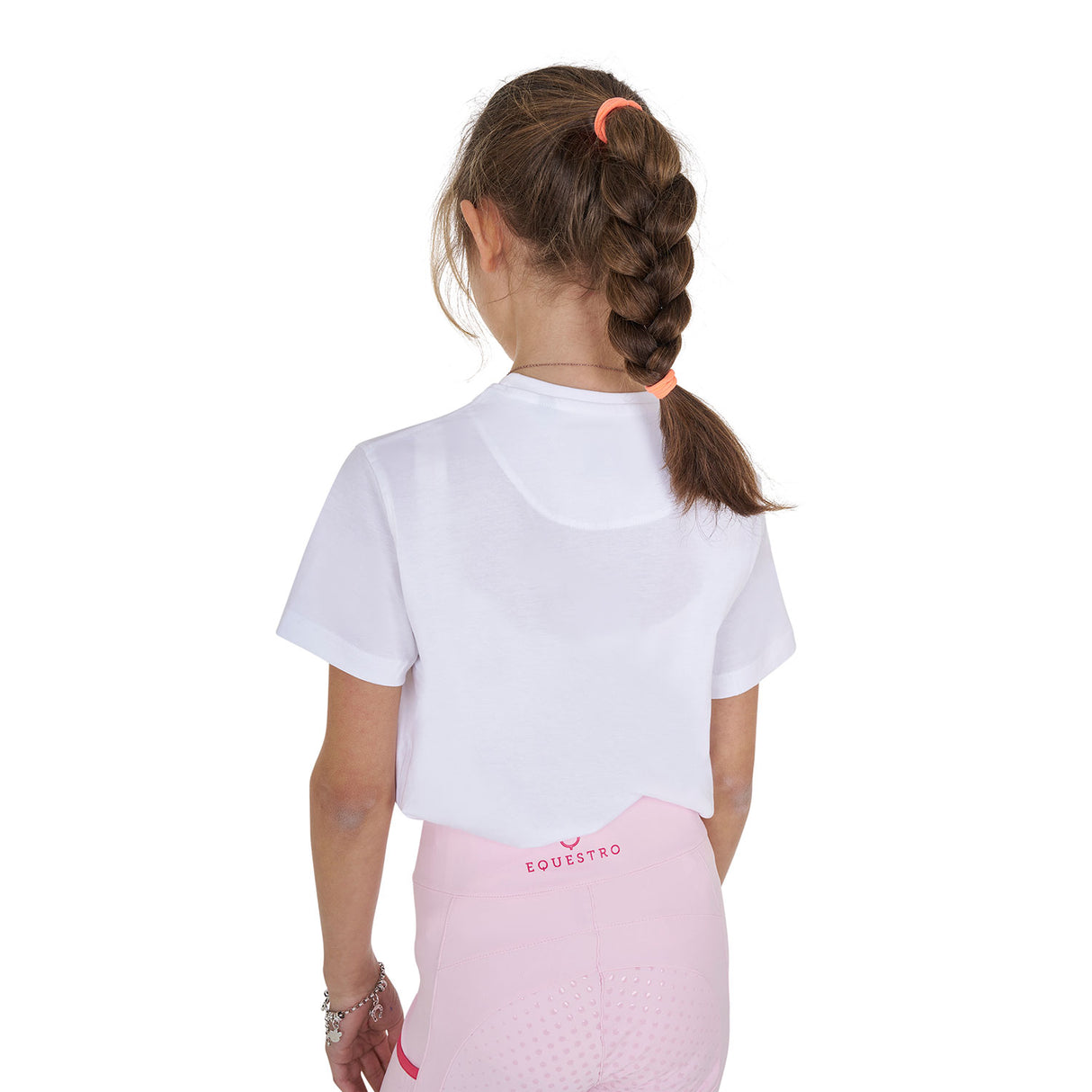 Equestro Girls' Wild Life Cotton T-Shirt With Print