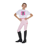 Equestro Girls' Wild Life Cotton T-Shirt With Print