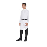 Equestro Boys' Long-Sleeved Polo Shirt With Buttons