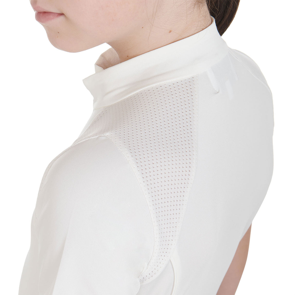 Equestro Kids' Slim Fit Training Polo Shirt High Performance