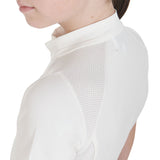 Equestro Kids' Slim Fit Training Polo Shirt High Performance