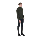Equestro Men's Three-Layer Technical Raincoat #colour_green