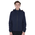Equestro Men's Three-Layer Technical Raincoat #colour_blue