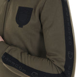 Men's hooded sweatshirt fleece inside