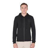 Men's hooded sweatshirt fleece inside